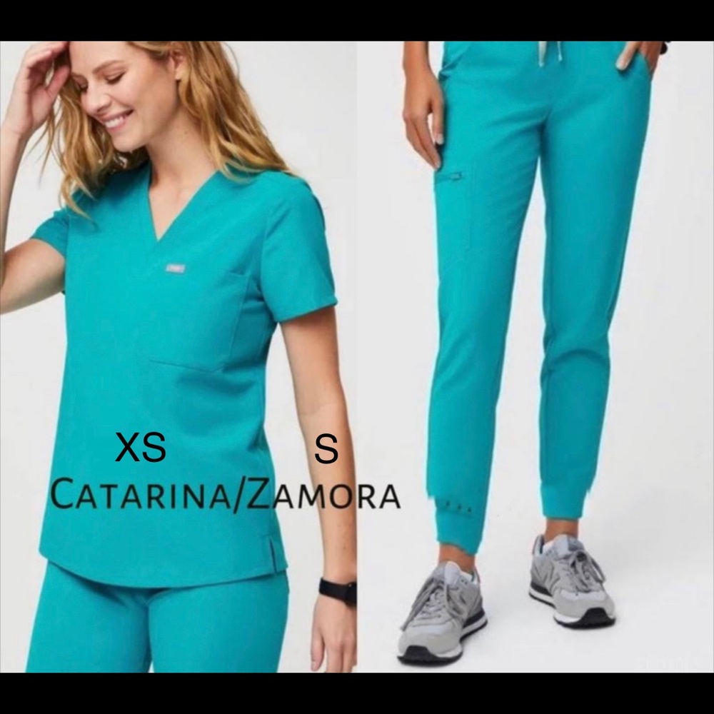 Women FIGS Teal Set